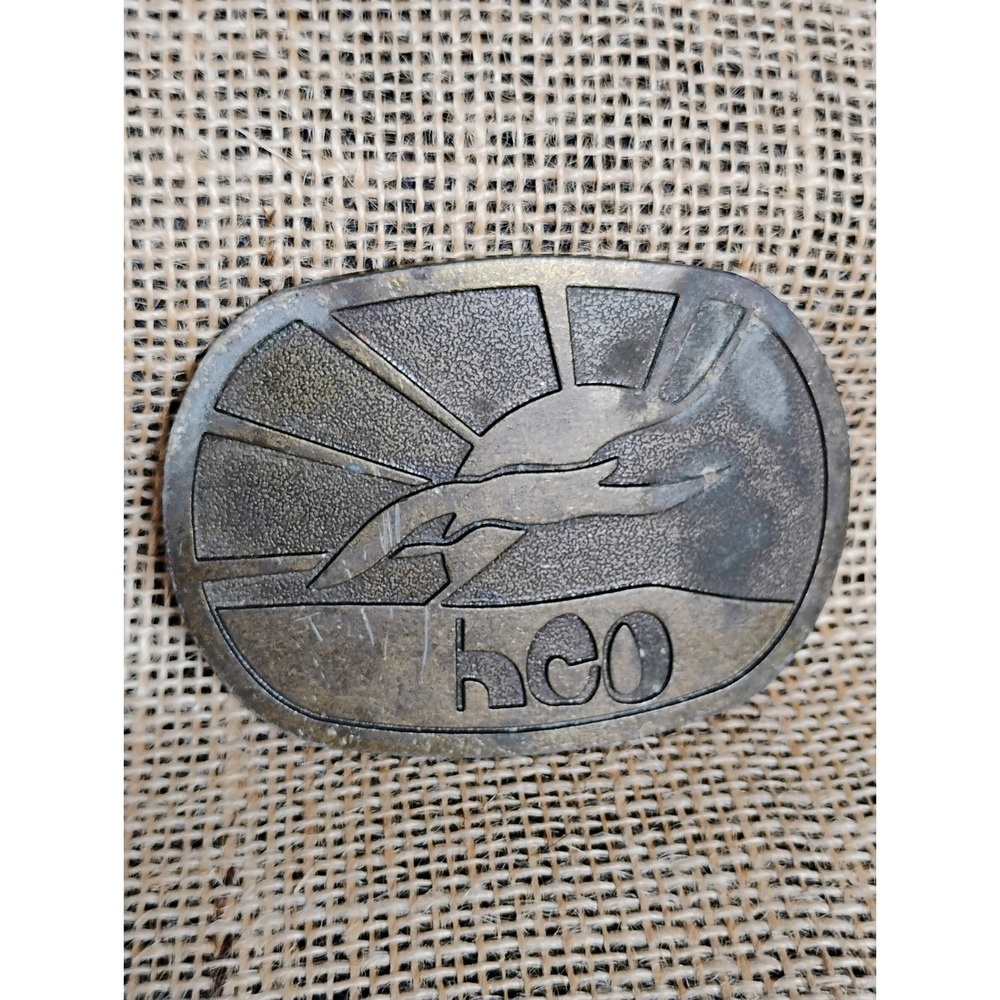 Vtg Hollister HCO Seagull Sun Belt Buckle Y2K Surf California Distressed Rare